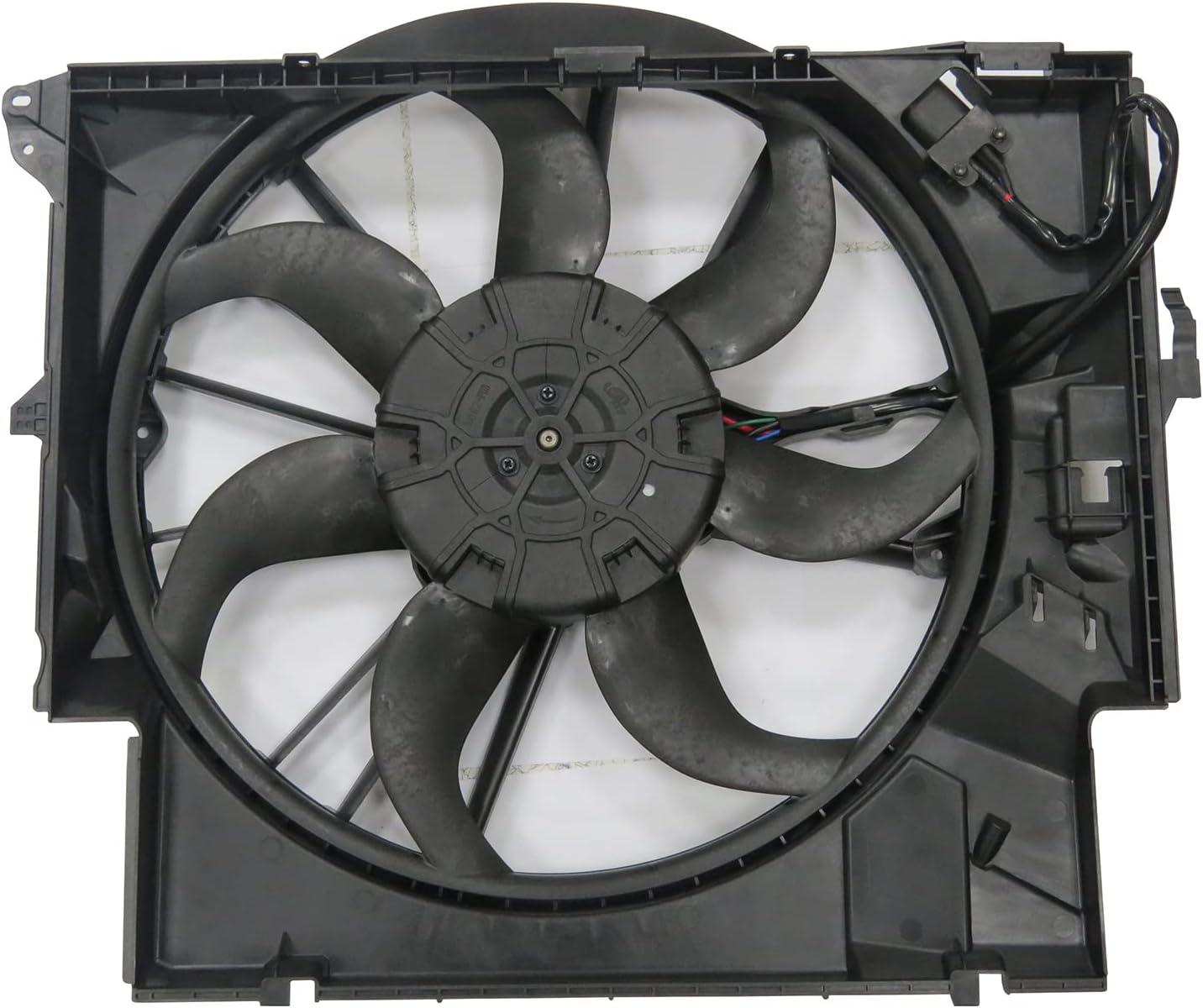 Black Cooling Fan Assembly Q93644