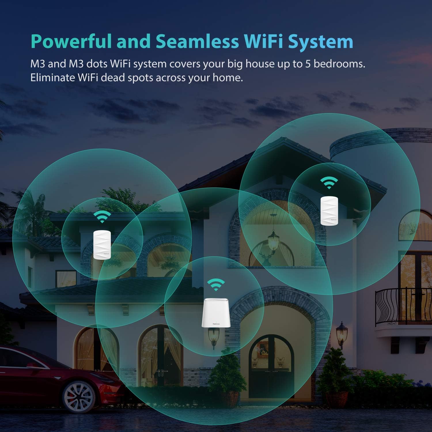 Pack of 2 MeshForce WiFi Extender K1138