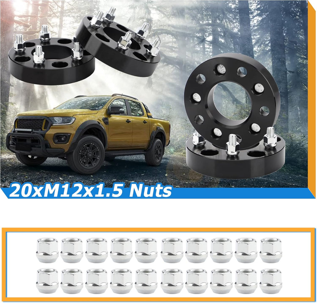 5x5 to 5x4.75 Wheel Adapters, 1.25 inch, 78.3mm Hub Bore, 12x1.5 Thread Pitch O401167