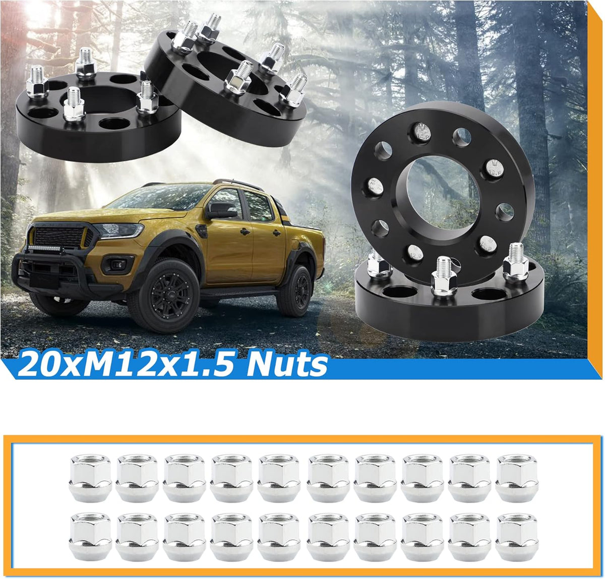5x5 to 5x4.75 Wheel Adapters, 1.25 inch, 78.3mm Hub Bore, 12x1.5 Thread Pitch O401167