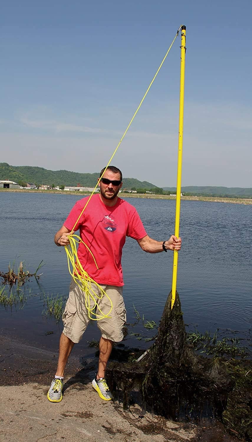 Collapsible Aluminum Weed Rake P1333