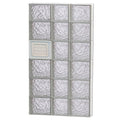Frameless Replacement Glass Block Window E726