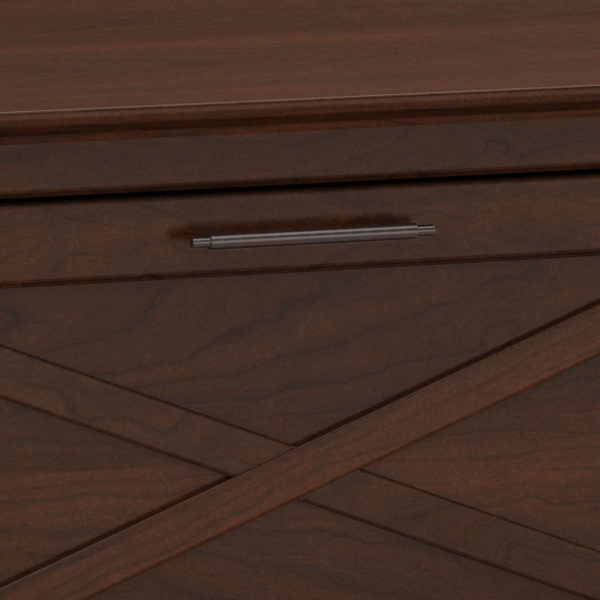 2-Drawer Lateral File Cabinet, Bing Cherry Q68117