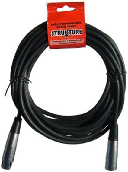Condenser Microphone Mono Set with Headphones & XLR Cable Bundle X4835