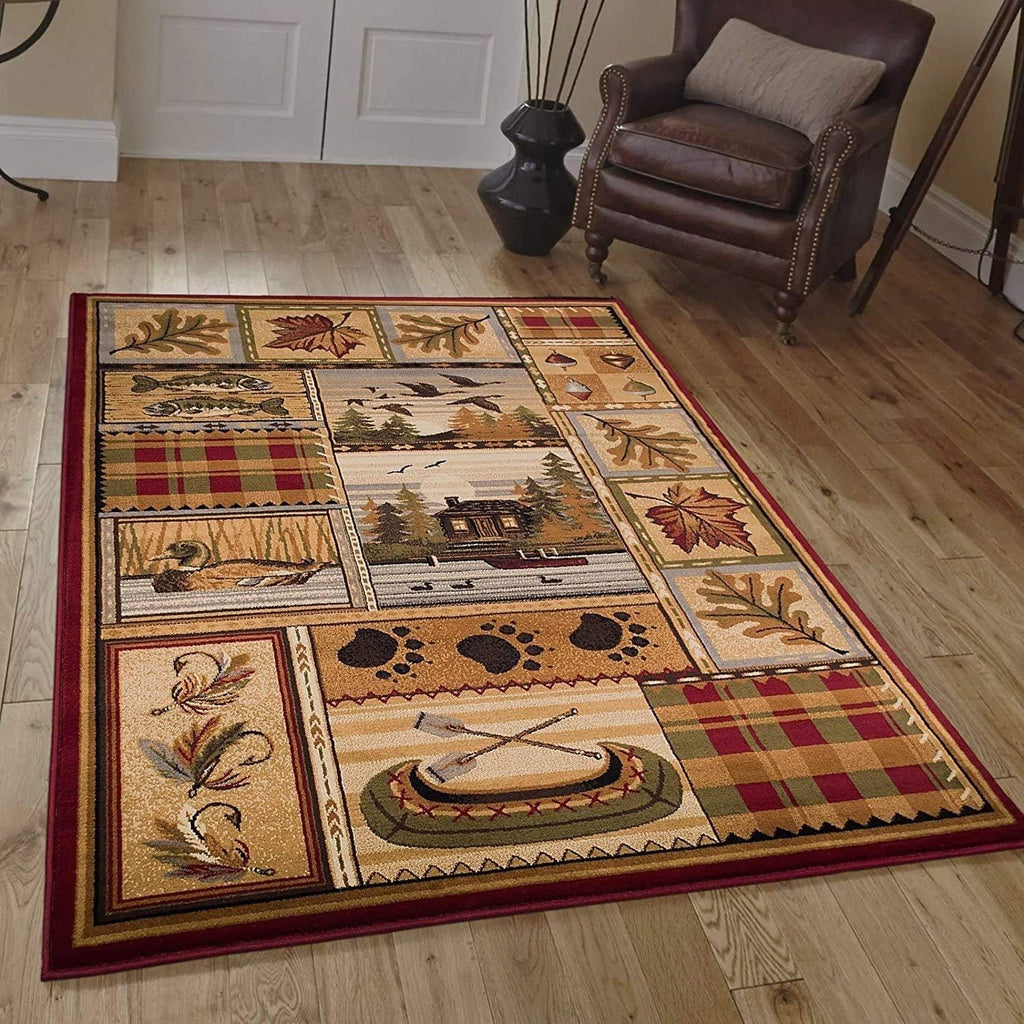 5 Feet 3 Inch X 7 Feet 5 Inch Area Rug Carpet P769
