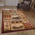 5 Feet 3 Inch X 7 Feet 5 Inch Area Rug Carpet P769