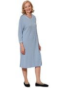 Blue Adaptive Nightgown D160707