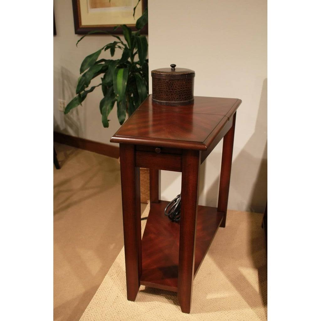 Medium Cherry Chairside Table J845278