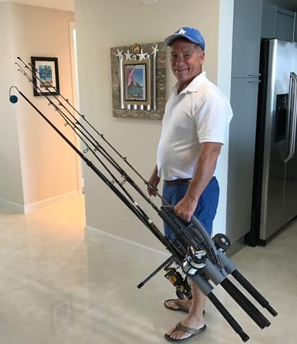 Portable Fishing Rod Rack N802927