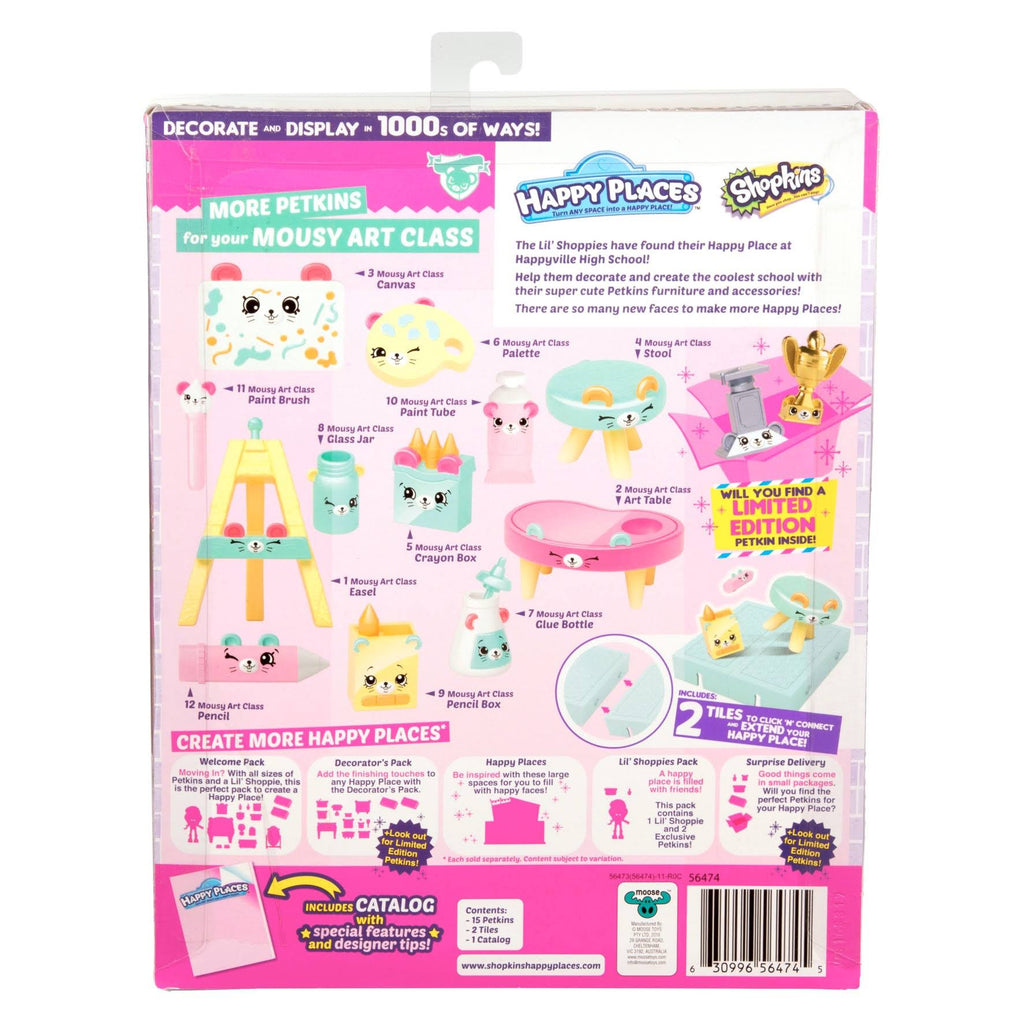 Mousy Art Class Shopkins Decorator Pack D115481