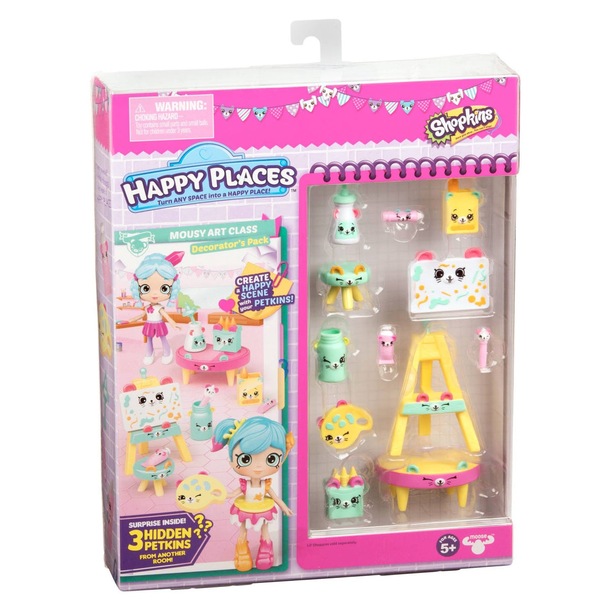 Mousy Art Class Shopkins Decorator Pack D115481