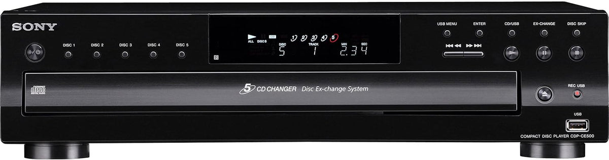 5-Disc CD Changer Black G355735