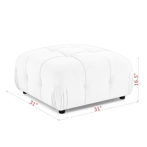 Beige Corduroy Modular Sectional Sofa G5644