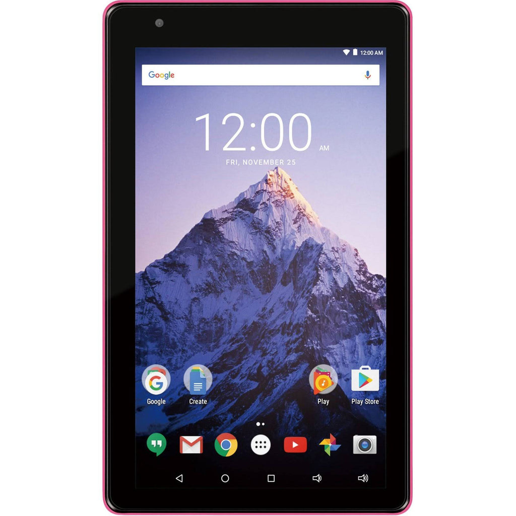 Pink 16 GB Android 5.0 Tablet with Keyboard and Case Q872792
