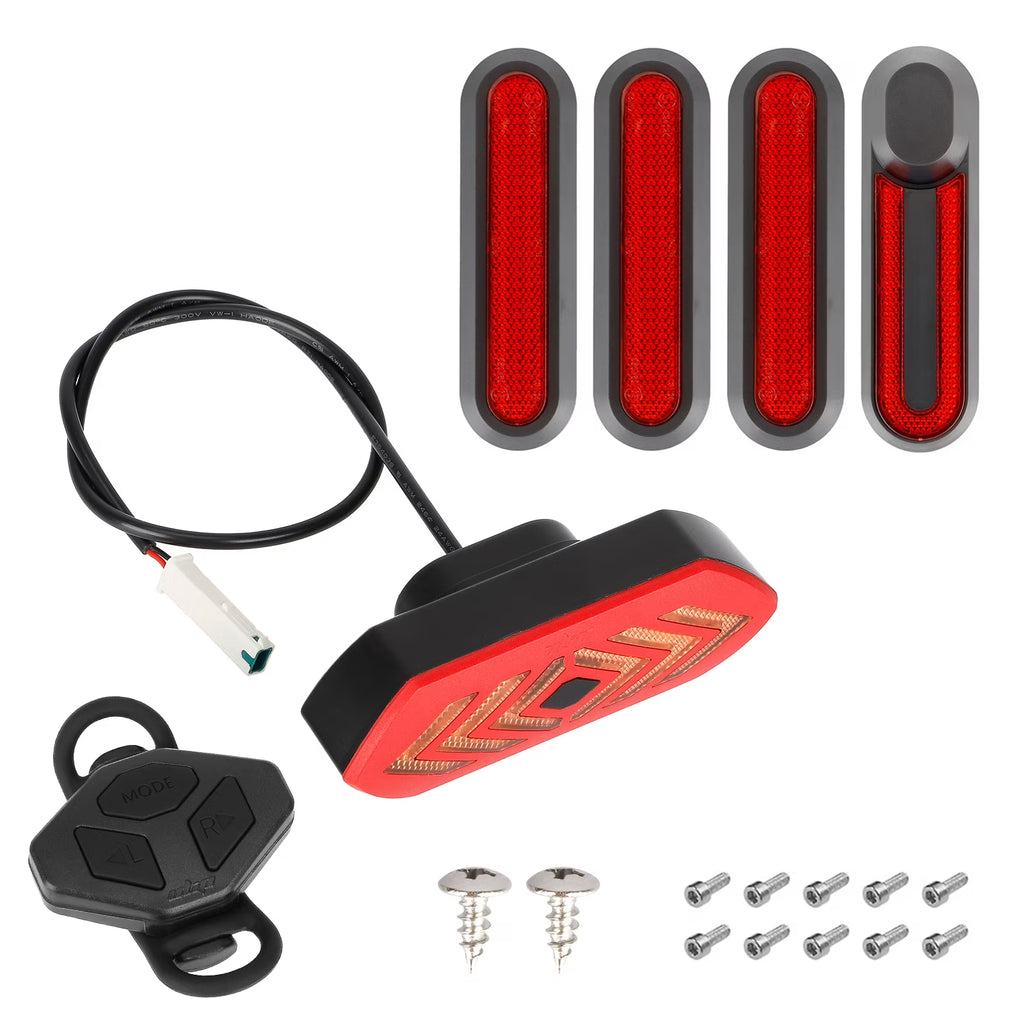 LED Taillight Turn Signal Cycling Warning Lamp with Remote Control Z2762