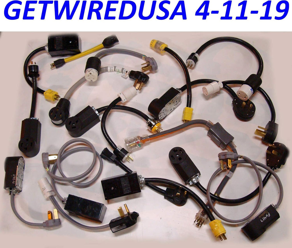 15-FT 10/3 10AWG Extension Cord 10-50P to 10-50R A4645