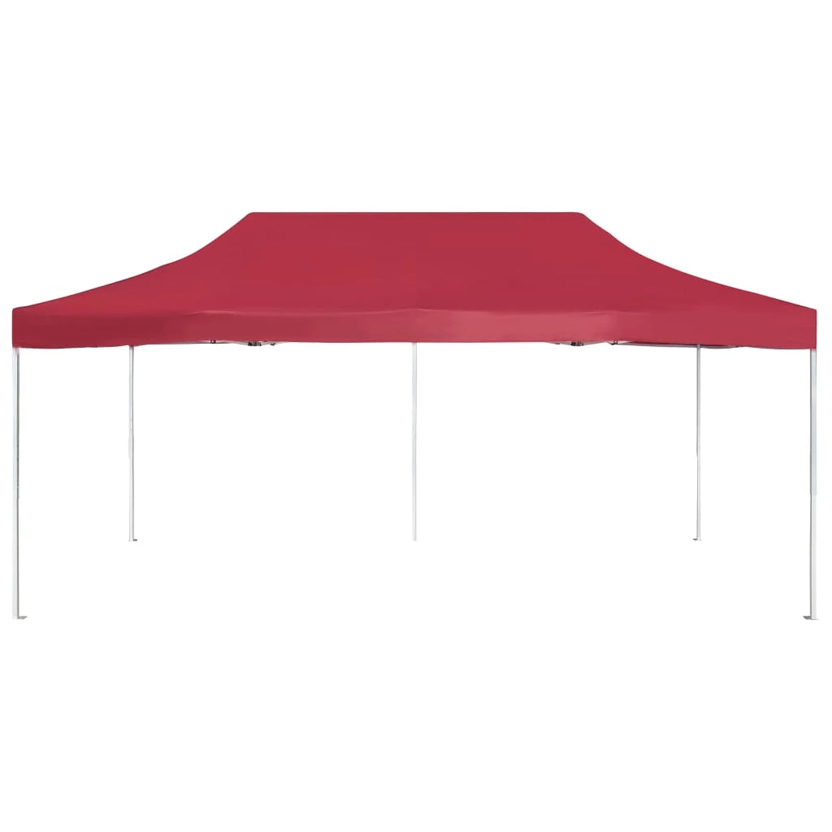 Red Folding Party Tent Aluminium F60871