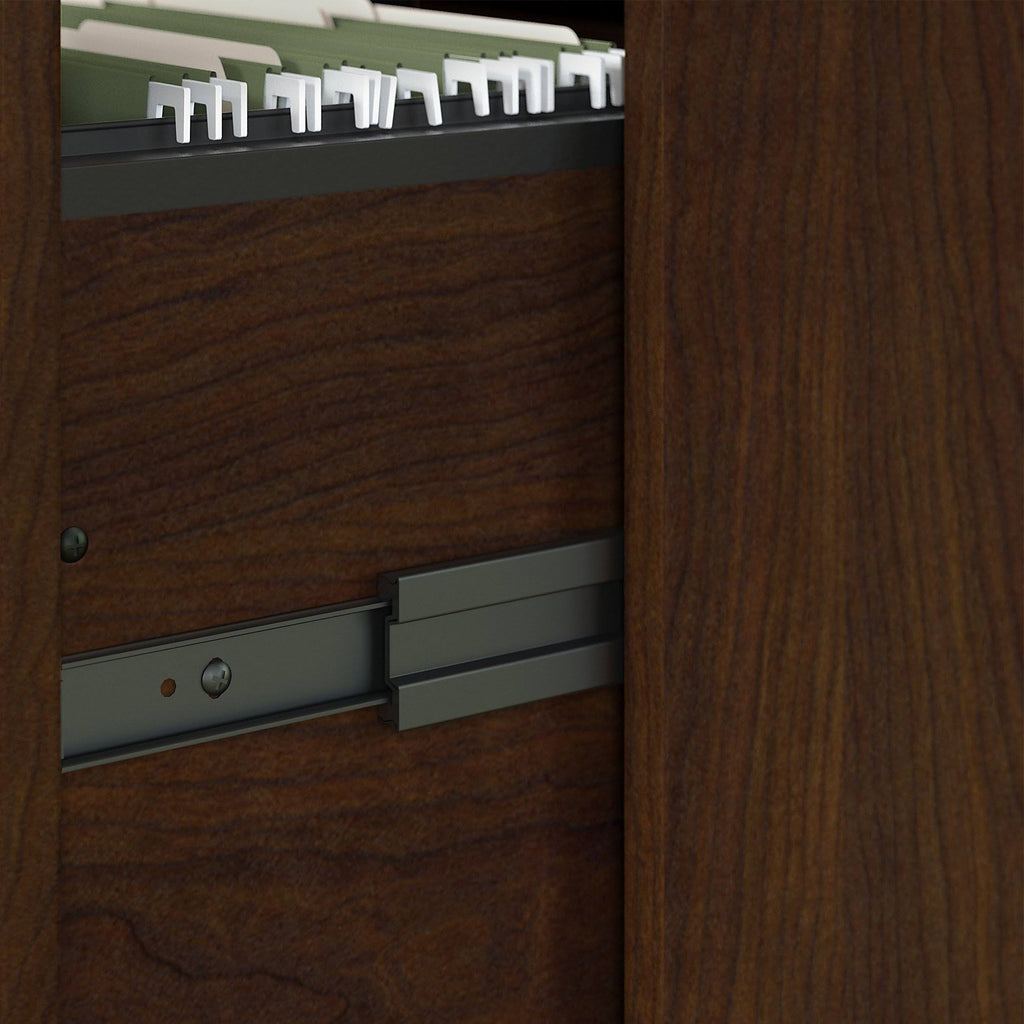 2-Drawer Lateral File Cabinet, Bing Cherry Q68117