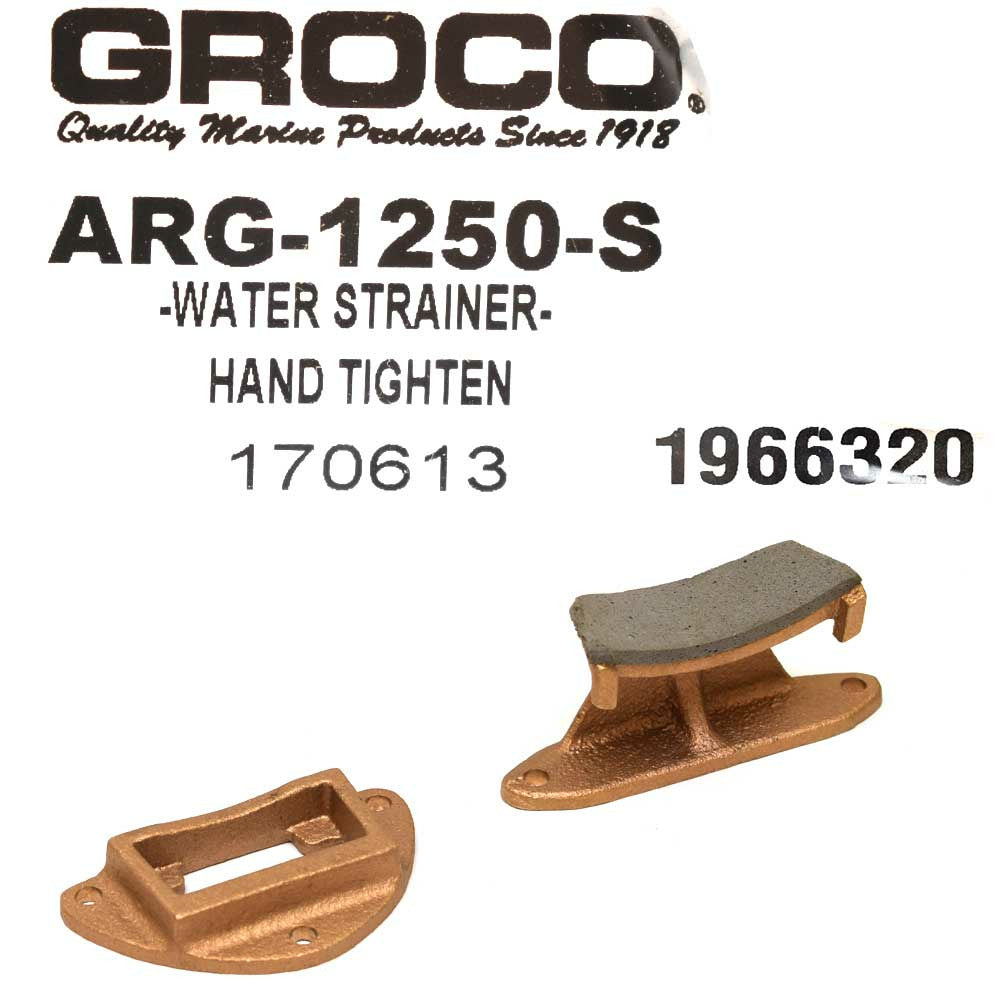 1 1/4 Inch Cast Bronze Boat Raw Water Strainer G812