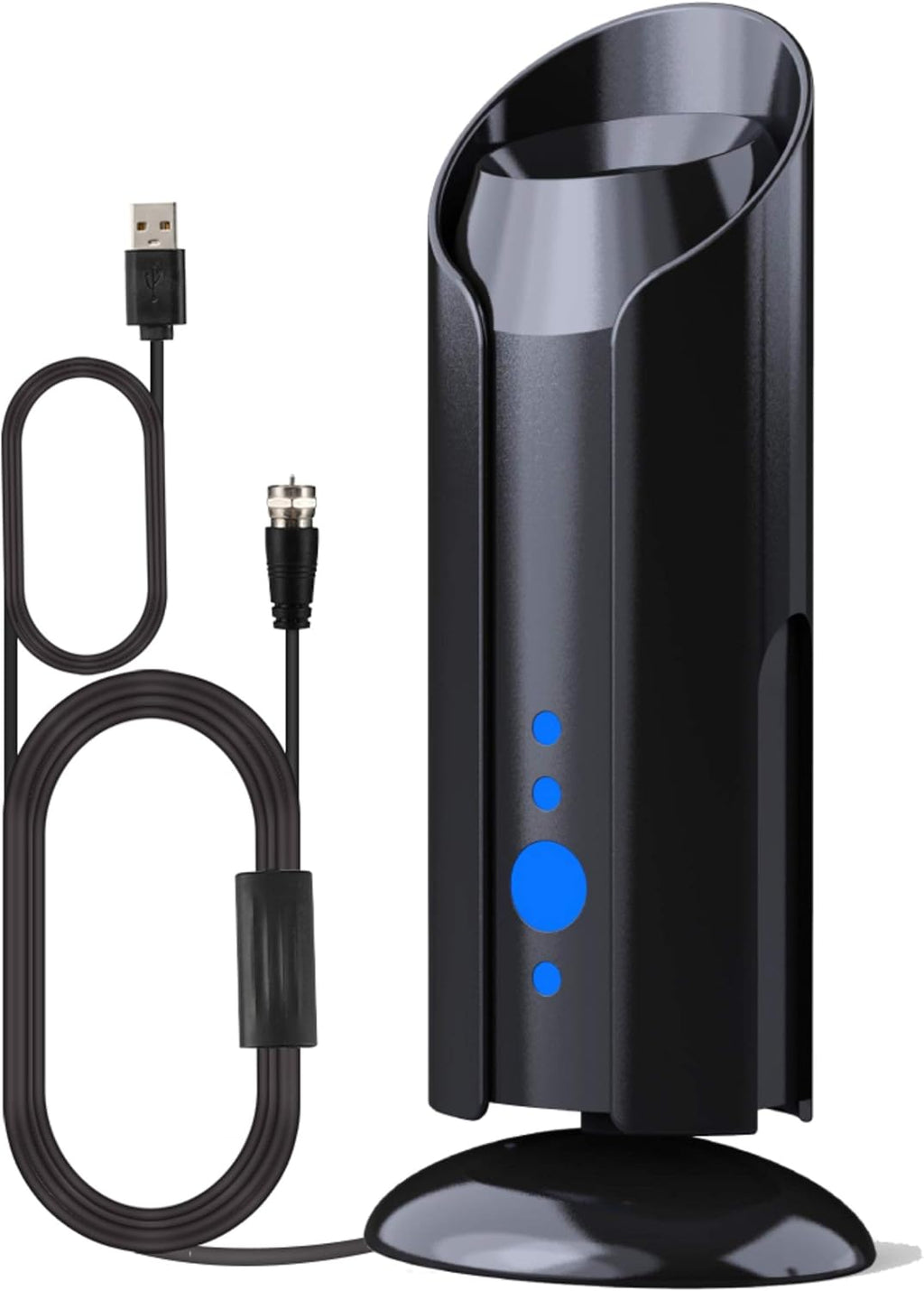 Digital Amplified Outdoor Indoor TV Antenna with 16ft Coaxial Cable E22933