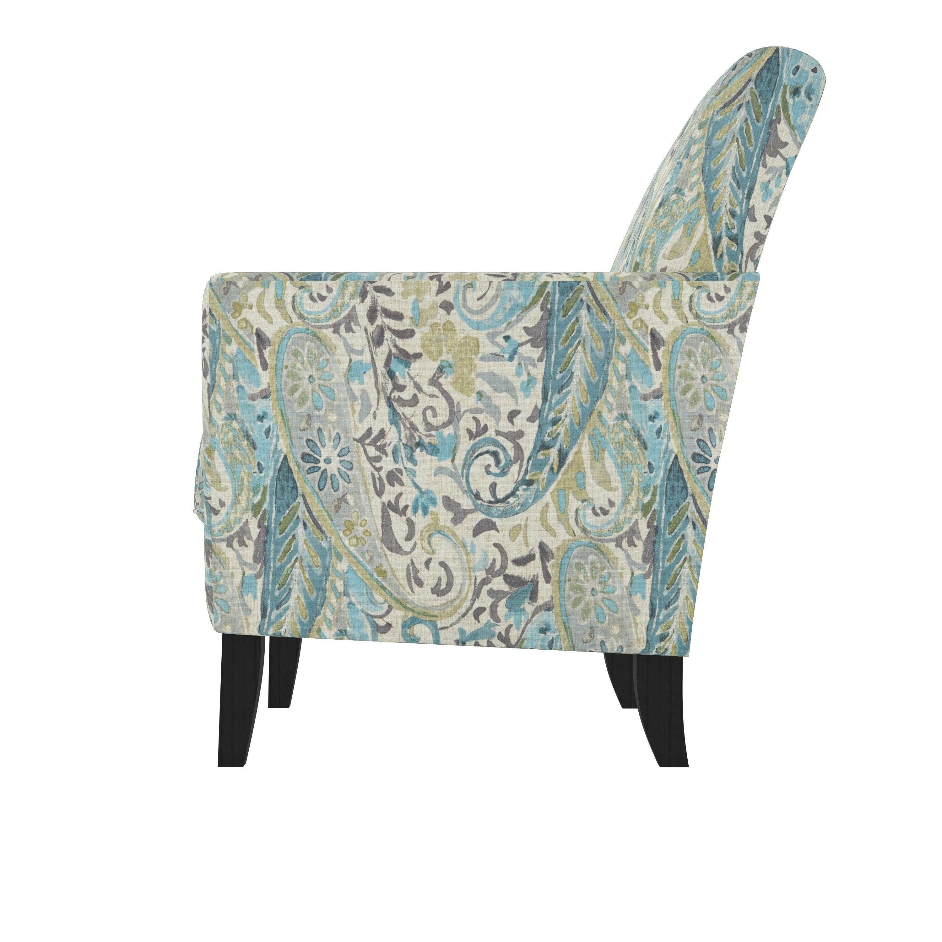 Blue Tulip Flared Arm Armchair N872254