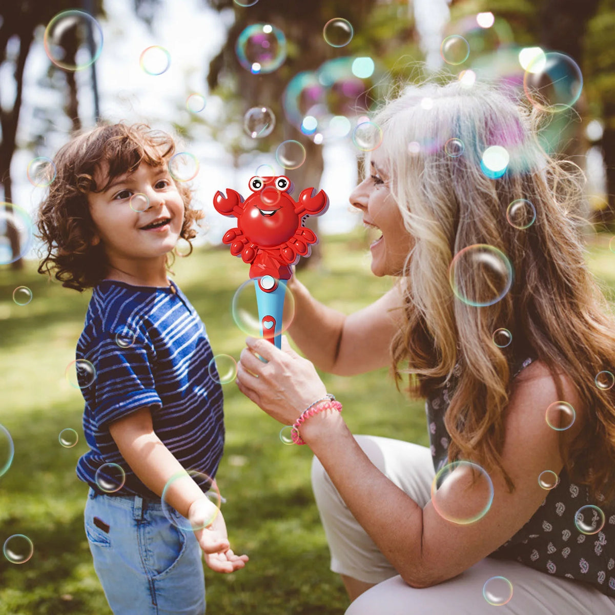 Bubble Blowing Machine Toy M5459