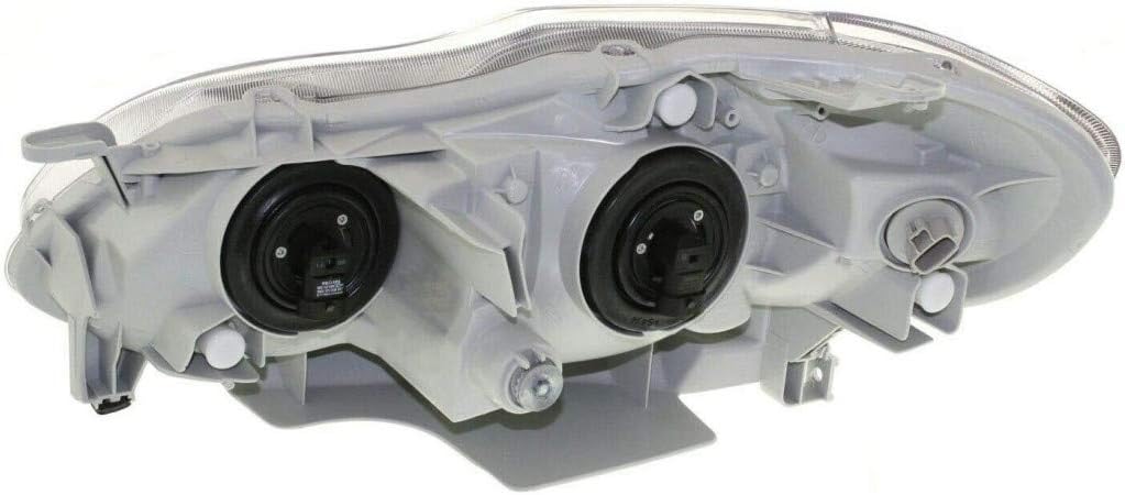 Headlight Assembly Pair for Toyota Corolla 2005-2008 J5852