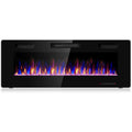 50-Inch Wall Mounted Recessed Electric Fireplace V76515