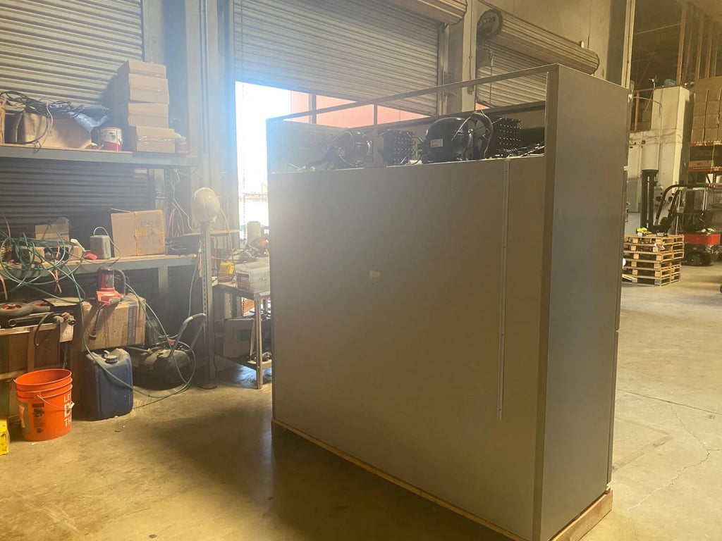 Commercial Six Door Upright Reach-in Stainless Steel Freezer 45.9 cu. ft. H852