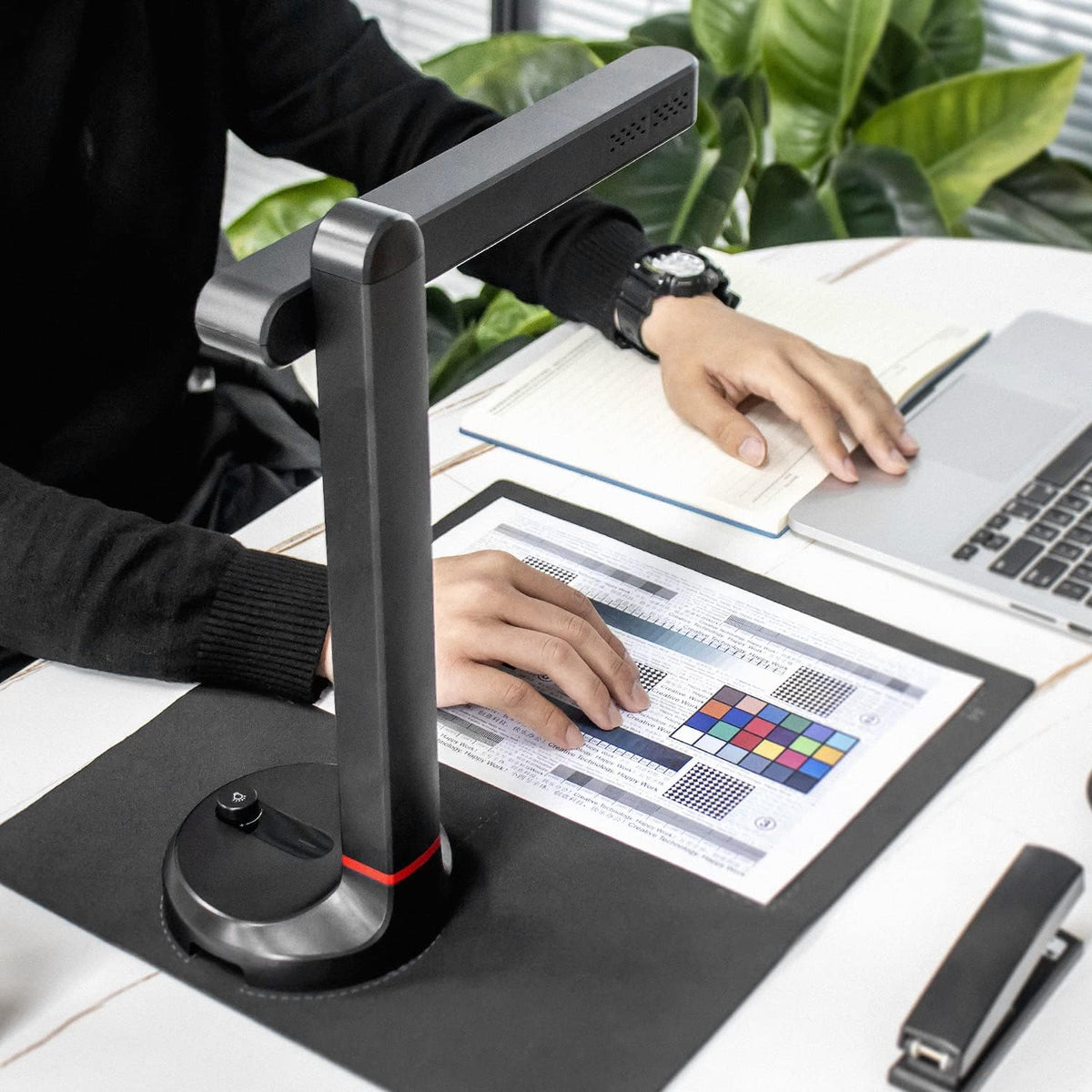 Document Camera with OCR Function, 8 Mega-Pixel Lens with LED Lights O8565