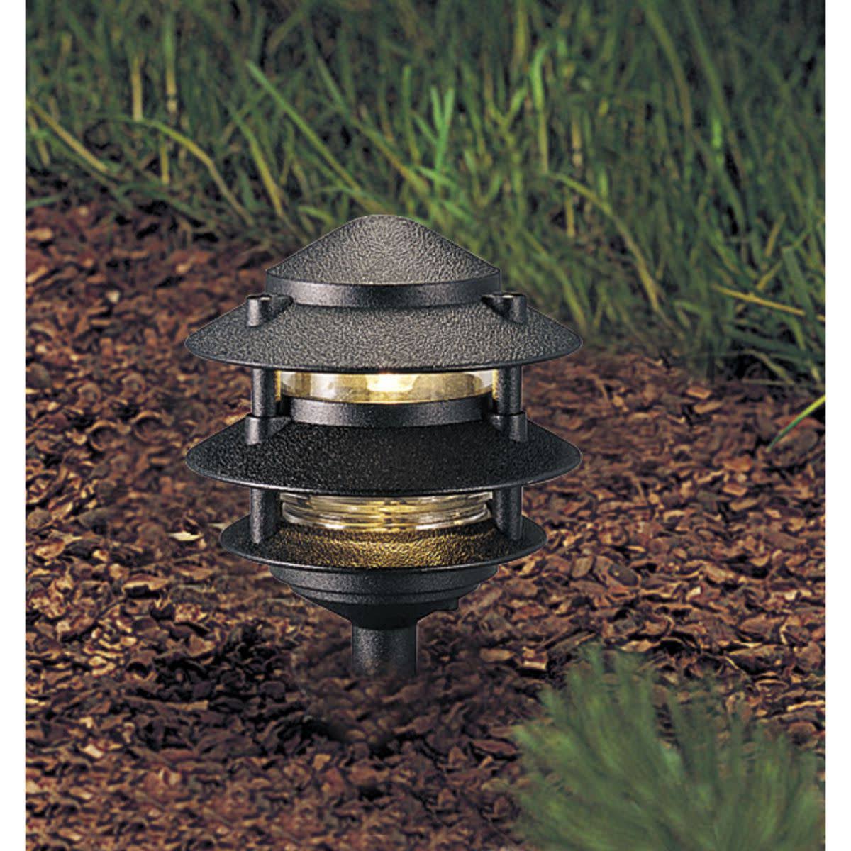 Black Landscape Path Light M68115