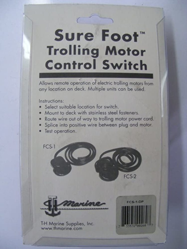 Foot Cntrl Swtch W/lever T-h Marine Fcs-2-dp K522