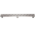Linear Grid Shower Drain O773
