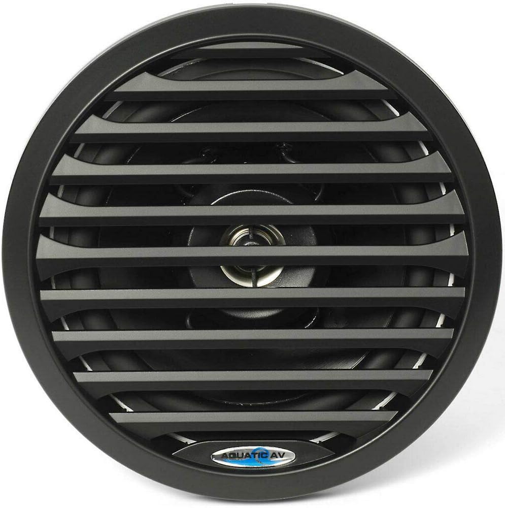 Black 6.5" Co-axial Speaker, 1 Pair P4332