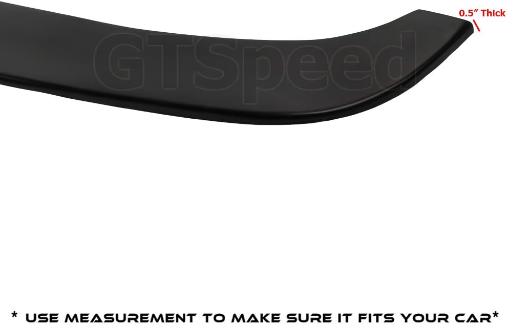 PU Front Bumper Lip Under Panel Diffuser Chin Spoiler Y445137