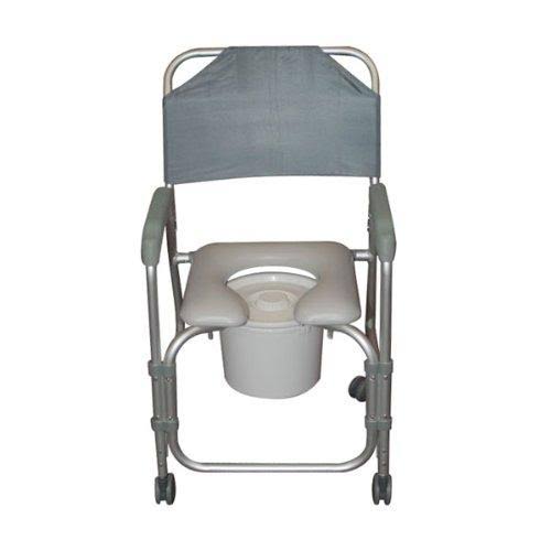 Aluminum Shower Chair with Casters M384660