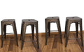 30-Inch Industrial Metal Bar Stool N963