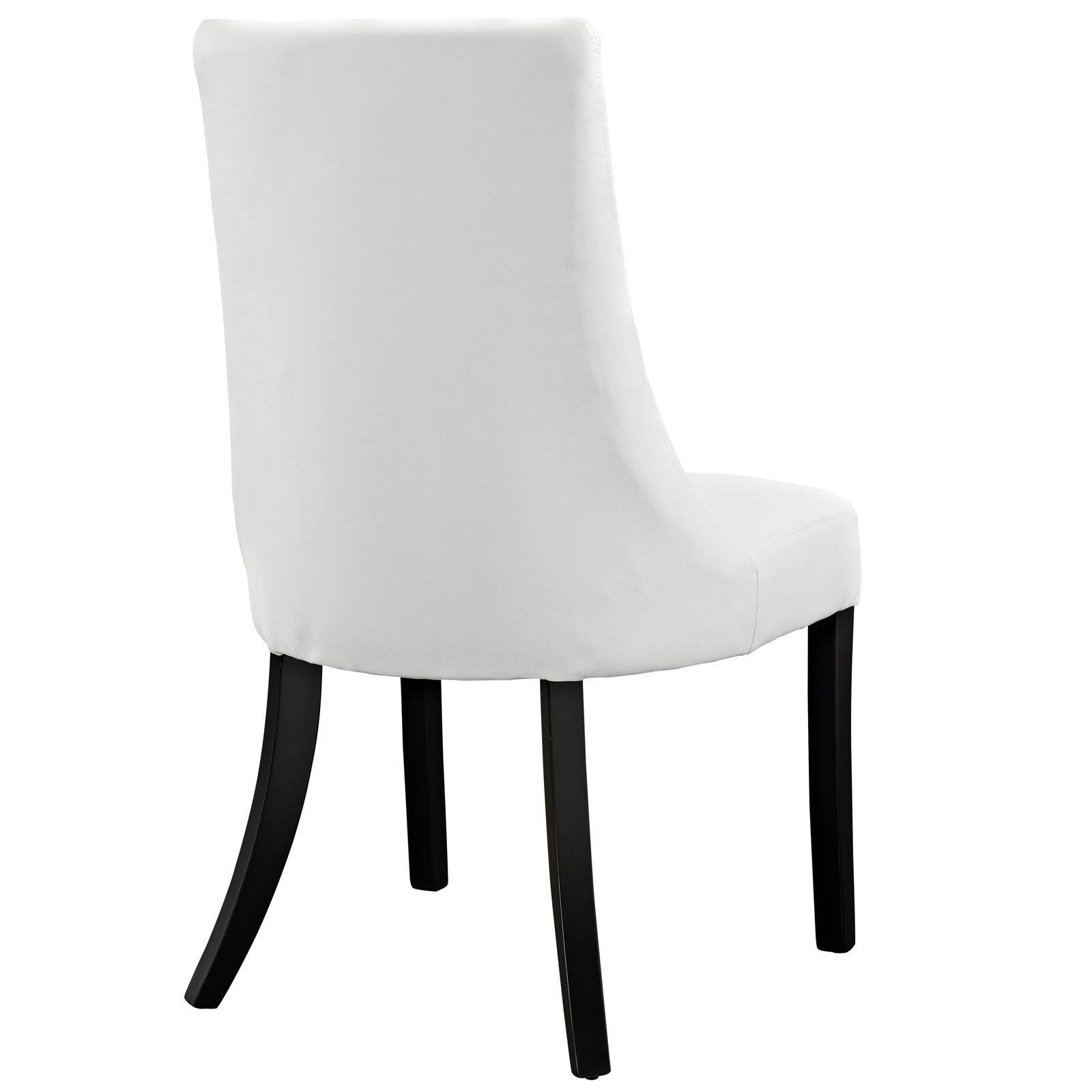 Black Vinyl Side Chair R146203