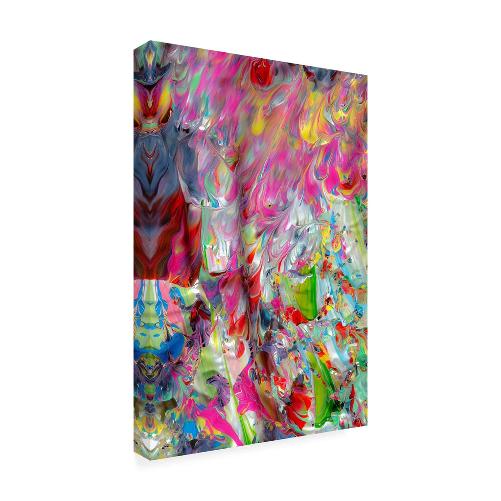 Abstract Splatters Canvas Art E816