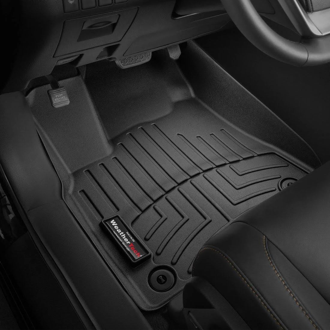 Front FloorLiner, Black R675