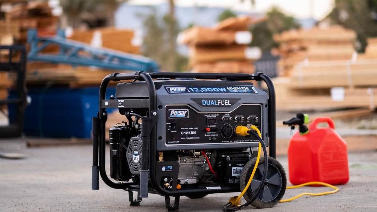 Heavy Duty Portable Dual Fuel Generator P694