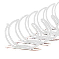 Twin Loop Wire Binding Spines, 1/2 inch Diameter, 11 inch Length, White, 100 per Box Q3051
