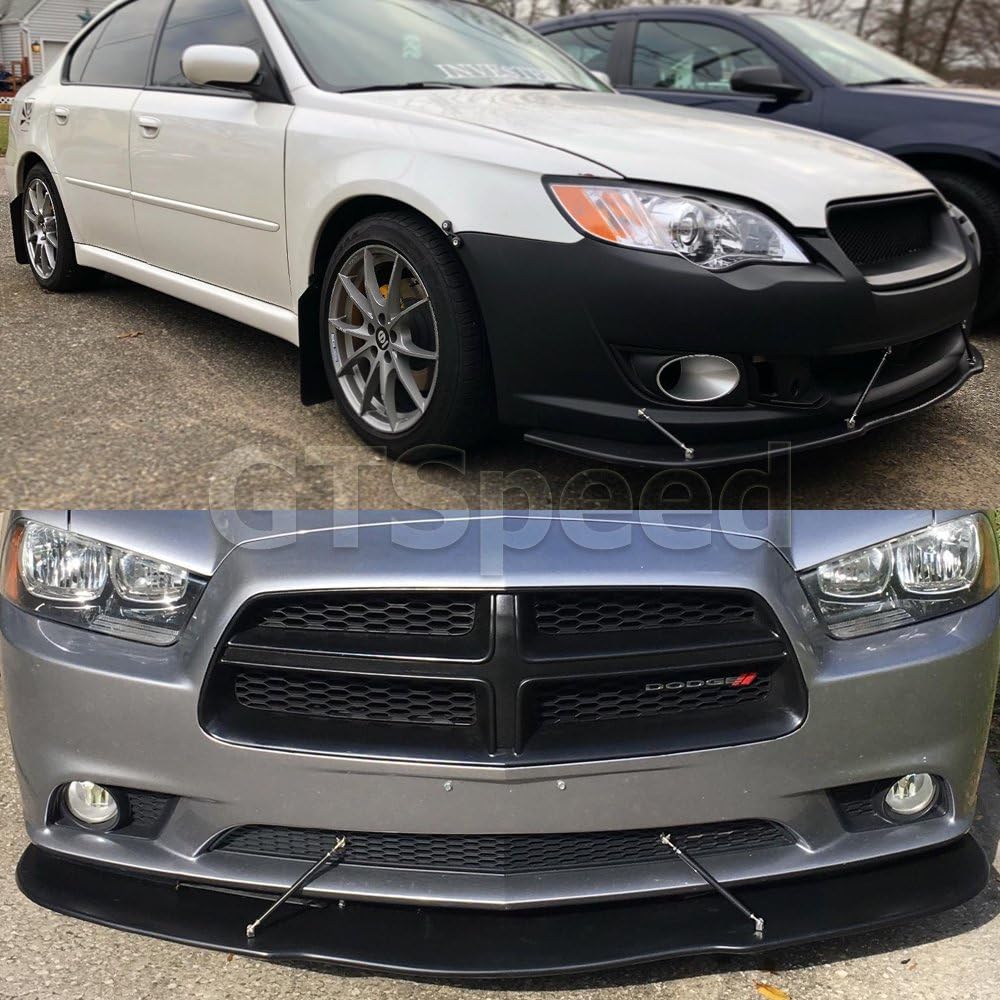 PU Front Bumper Lip Under Panel Diffuser Chin Spoiler Y445137