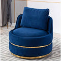 Navy Velvet Accent Chair D221