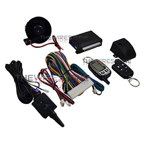 2-Way Car Alarm Security System with 2 Remotes S105160