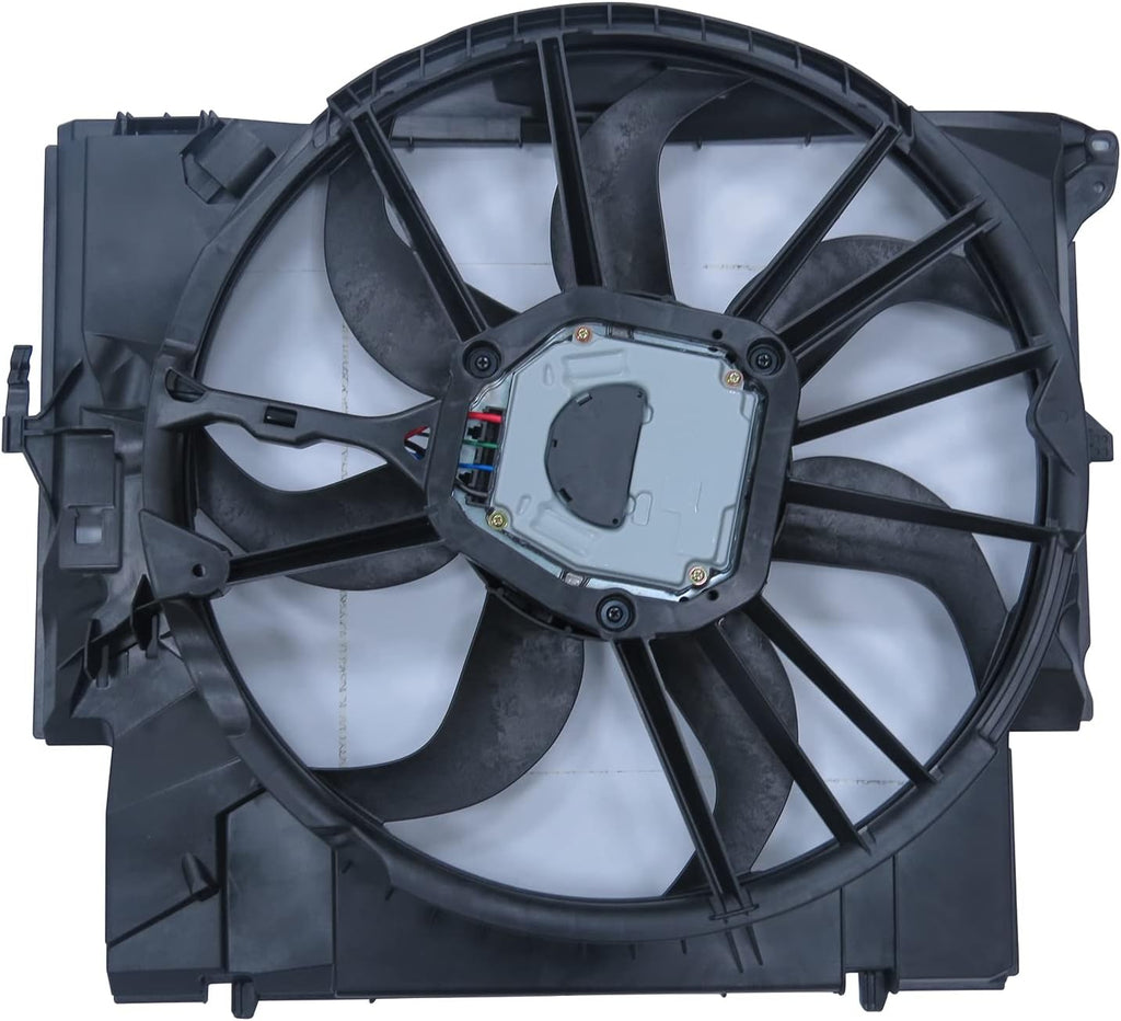 Black Cooling Fan Assembly Q93644