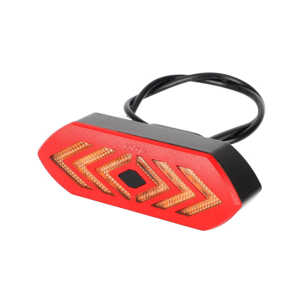 LED Taillight Turn Signal Cycling Warning Lamp with Remote Control Z2762