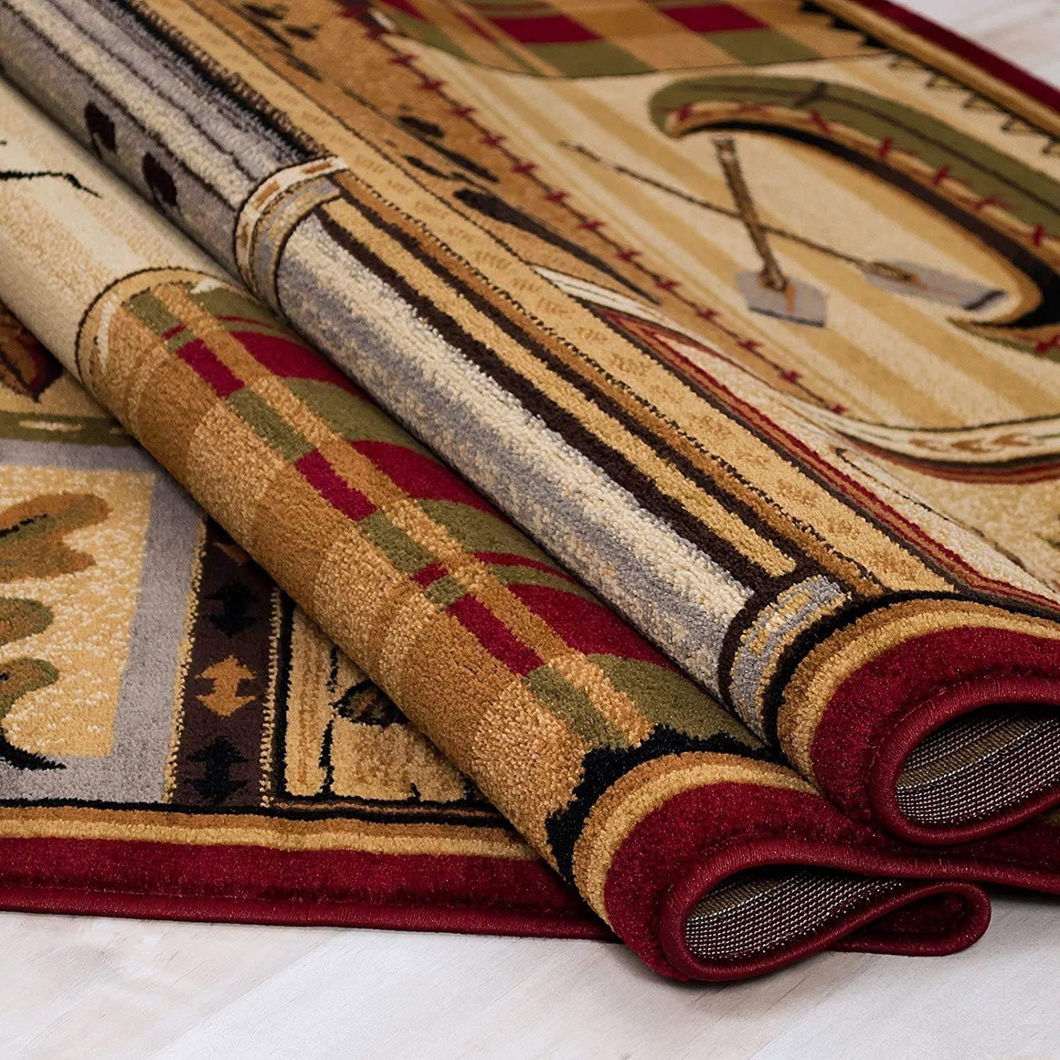 5 Feet 3 Inch X 7 Feet 5 Inch Area Rug Carpet P769