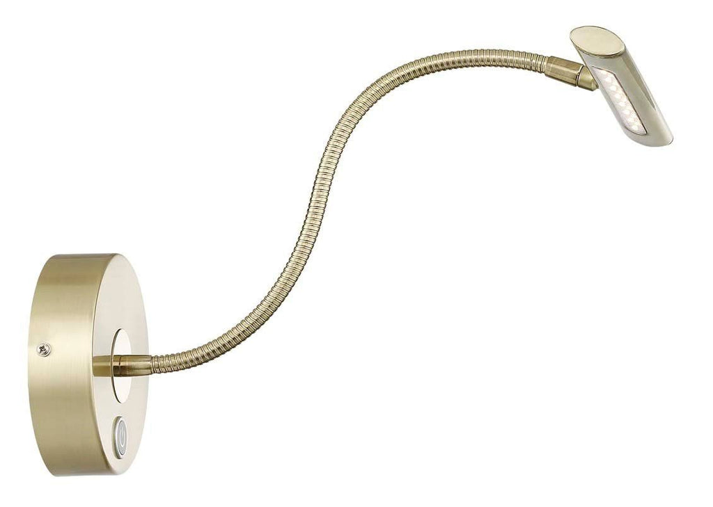 Curtis LED Picture Light in Brass Matte S383520