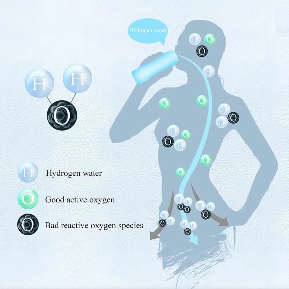 Rechargeable Hydrogen Water Bottle B6987